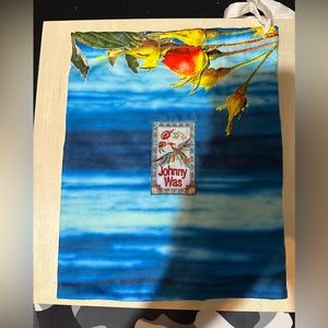 Johnny Was drawstring bag